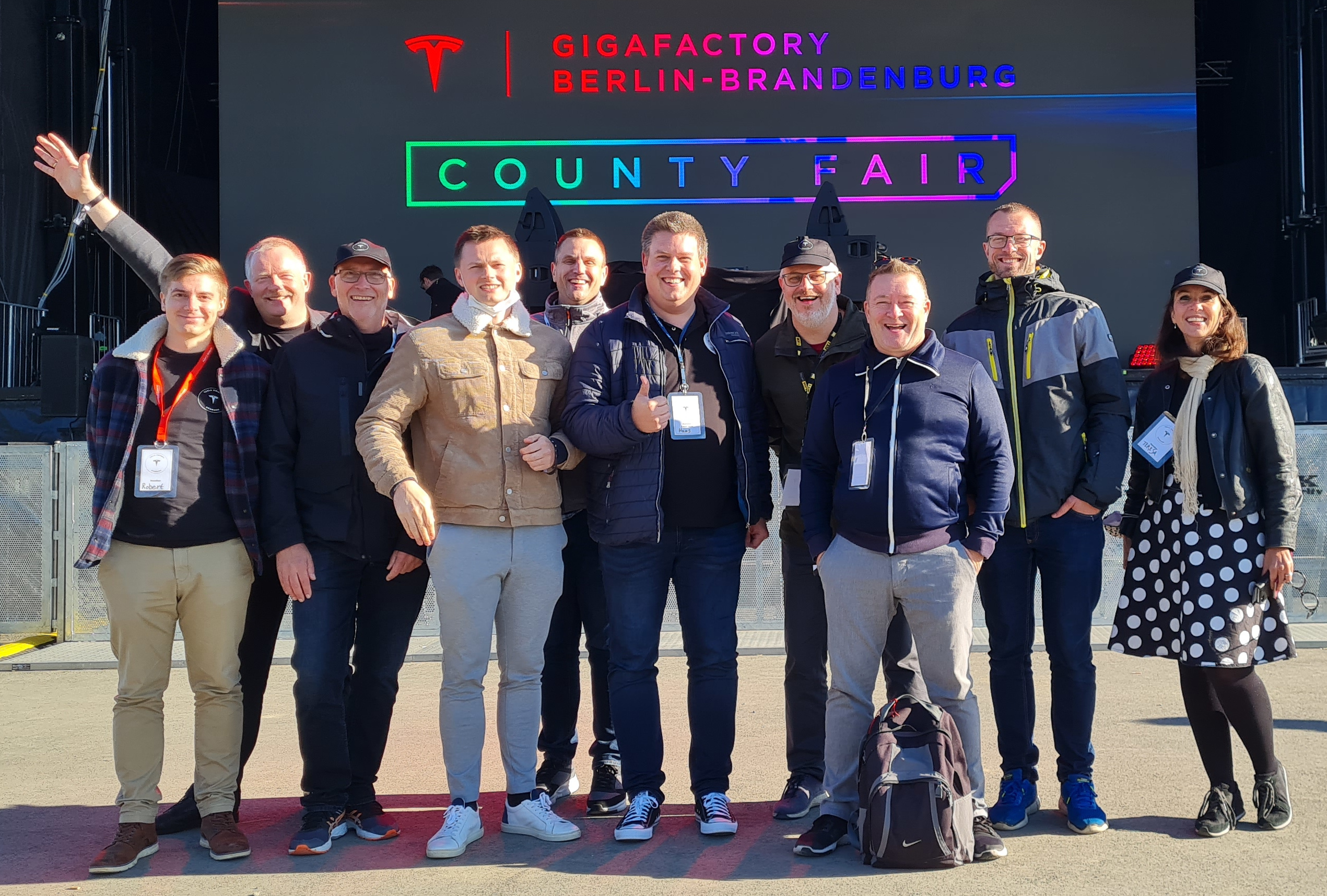 Delegationen af medlemmer fra foreningen